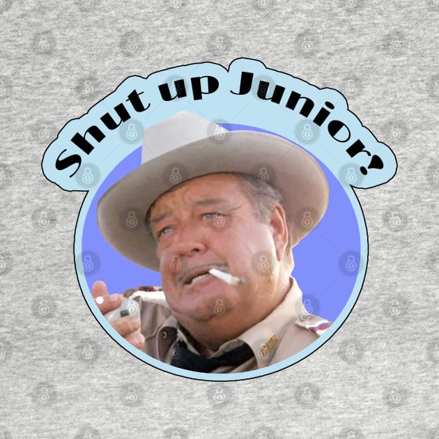 Buford T Justice Sheriff Smokey and the Bandit T-Shirt by HellraiserDesigns